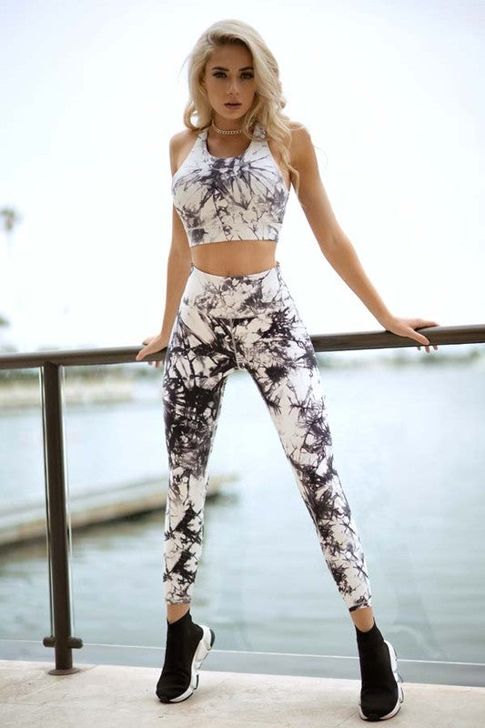 Active Buttery Soft Tye Dye Workout Leggings