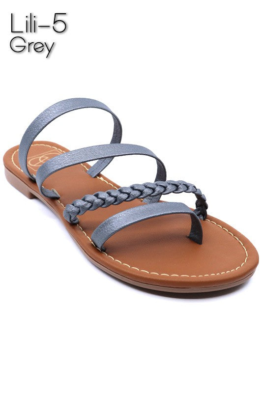 Lili-5 Strappy Slide Sandal