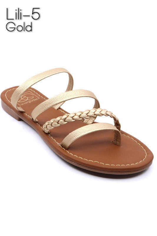 Lili-5 Strappy Slide Sandal