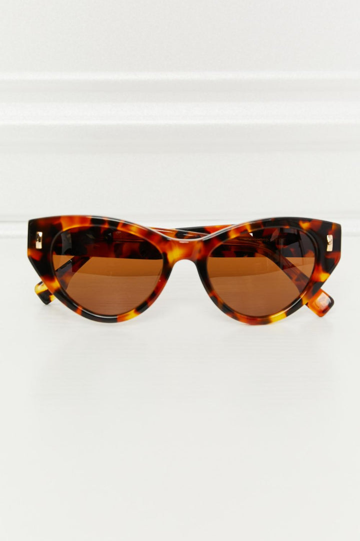 Tortoiseshell Acetate Frame Sunglasses