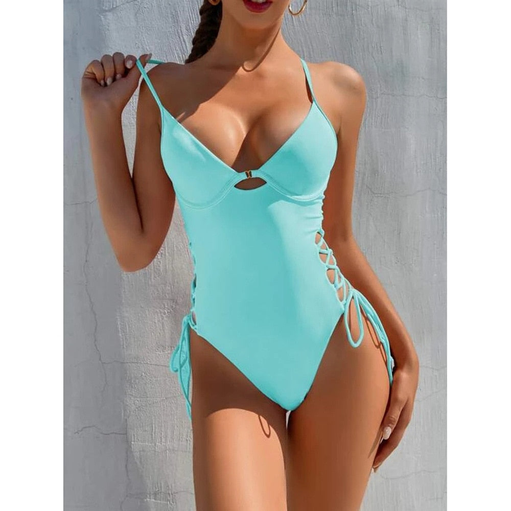 Sea You Later Whole Piece Bathing Suit