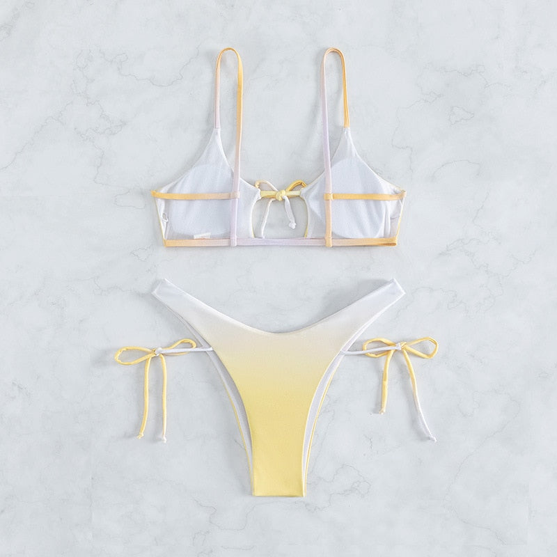 Hollow Out Sexy Two Piece Bikini